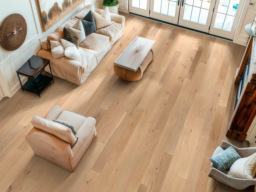Shaw Liberty Oak: Ethos 3/8" x 6" Engineered Hardwood SW776 02079 Room Scene