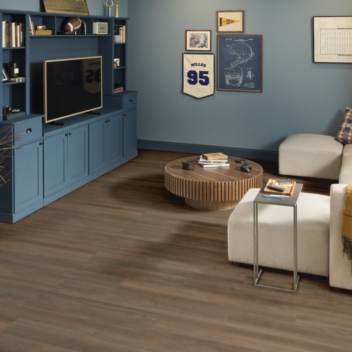 Shaw Floorte Pro Infinite SPC: Ranconteur Luxury Enhanced Vinyl Plank with Attached Pad 3100V 07195 Room Scene