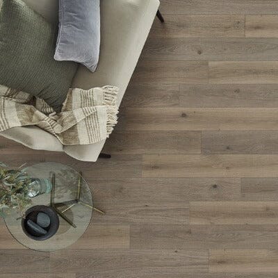 Mannington Restoration Collection: Haven Toast 12mm Waterproof Laminate 28611V Room Scene