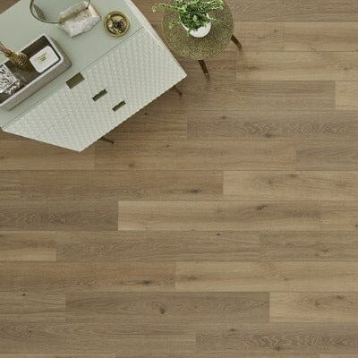 Mannington Restoration Collection: Haven Honey 12mm Waterproof Laminate 28613V Room Scene