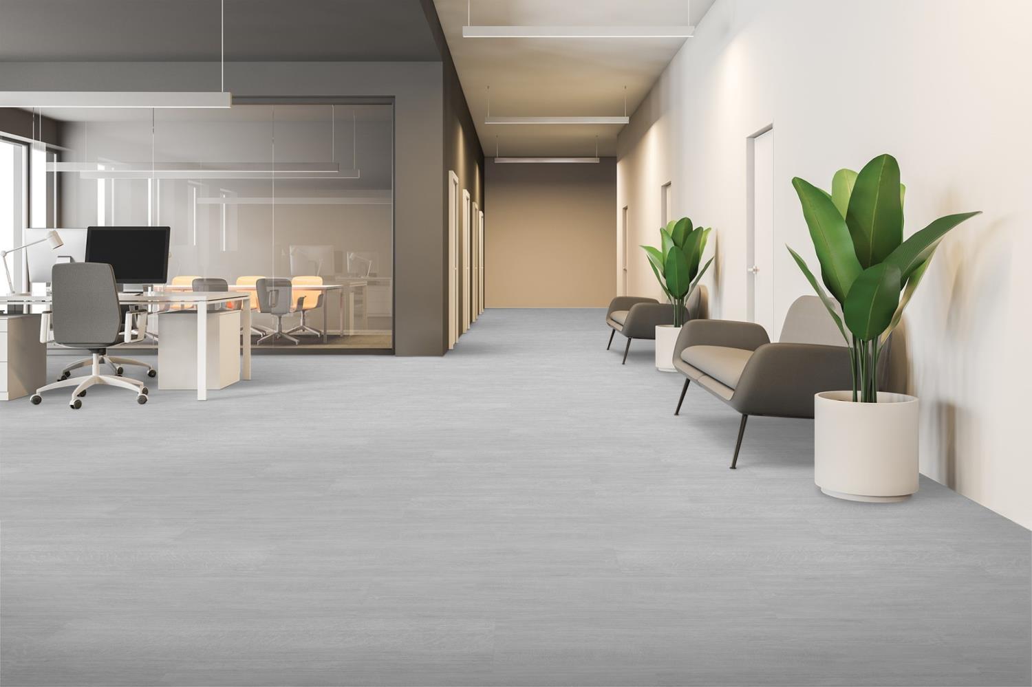 Armstrong Biome: Boreal Oslo 9" x 48" Luxury Vinyl Plank ST281 Room Scene