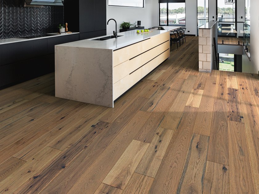 Anderson Tuftex Hardwood Transcendence: Ascent 9/16" x 7.5" Engineered Hardwood AA806-17045 Room Scene