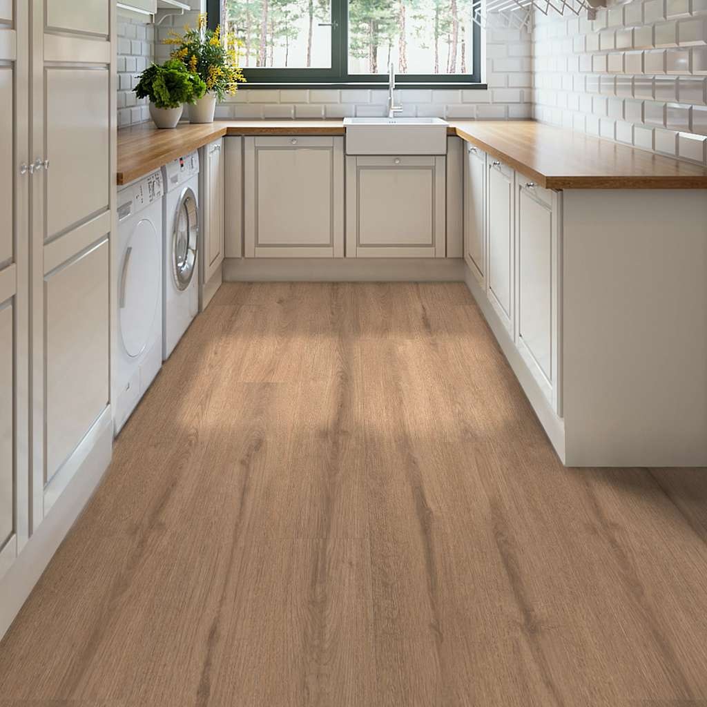 Shaw Floorte Ascent Natural Bevel: Dwell Luxury Vinyl Plank 2832V 05180 Room Scene