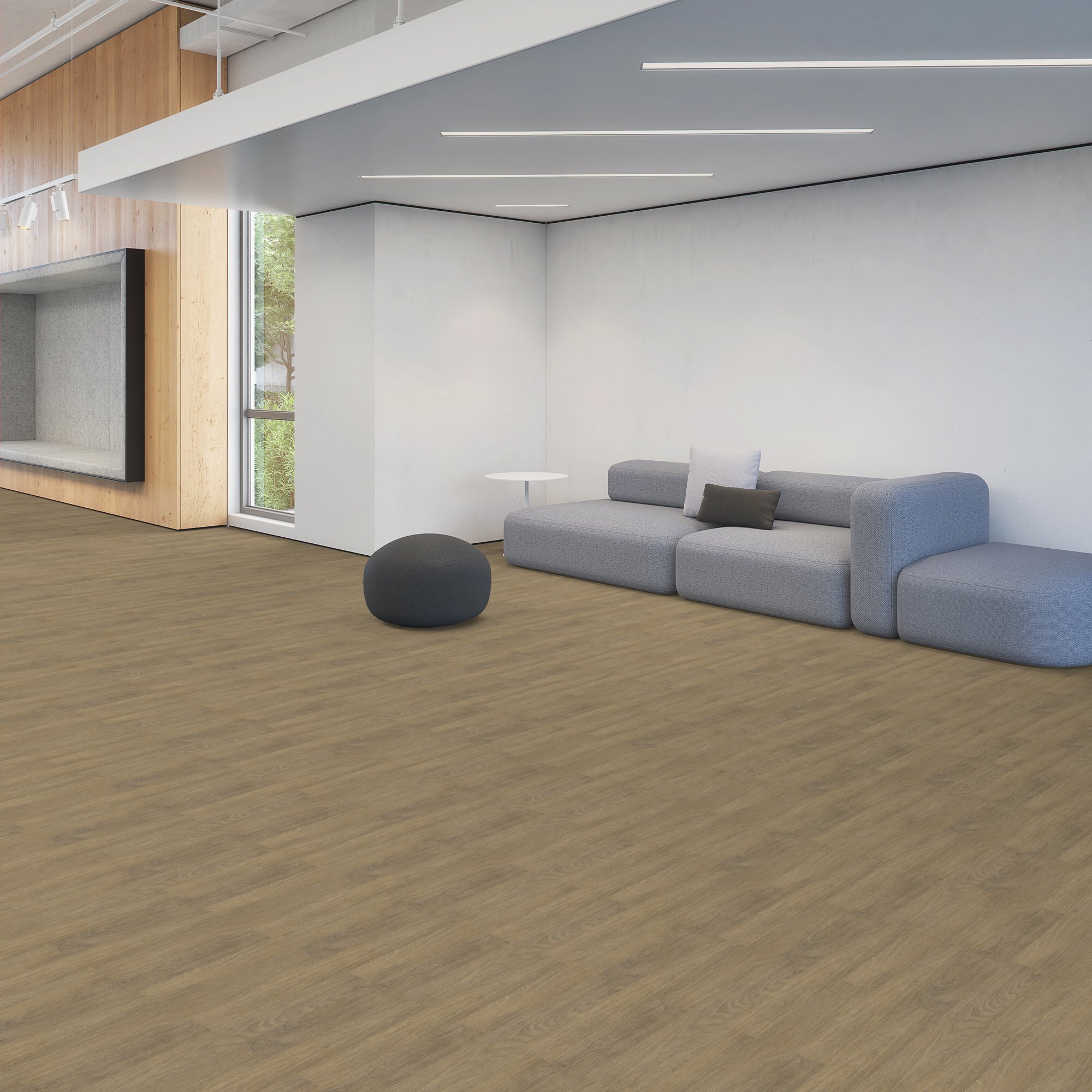 Patcraft Northridge: Irish Cream 20 MIL Commercial Luxury Vinyl Plank I206V 02150 Room Scene