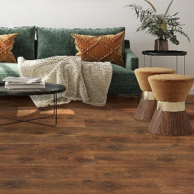 Quick-Step NatureTek Plus Colossia Collection: Dried Clay Oak 10mm Waterproof Laminate UP5878 Room Scene