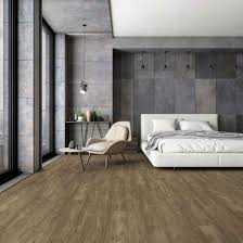 Happy Feet Stone Elegance II: Cocoa 7" x 48" Luxury Vinyl Plank HF453A Room Scene