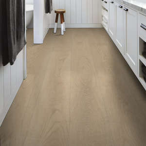 Shaw Floorte Pro Fresh Take: Lawson Khaki Vinyl Tile with Attached Pad 3415V 2090 Room Scene