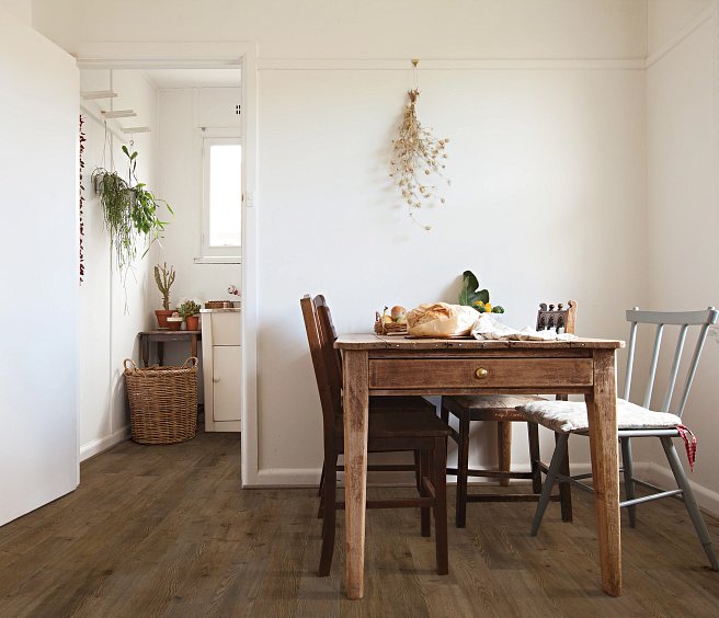 USFloors Coretec Plus: Belford Oak Engineered Luxury Vinyl Plank with Cork Comfort VV023-03034 Room Scene