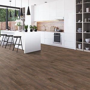 Mohawk PURETECH Select Avery Grove Collection: Toasted Almond Oak Planet-Friendly Waterproof Luxury Vinyl Plank PTL01-368 Room Scene