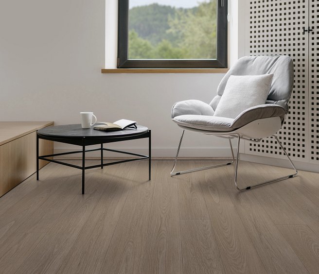 USFloors Coretec Originals Premium: Meditative Oak Engineered Luxury Vinyl Plank With Attached Soft Step Underlayment VV880-03032 Room Scene