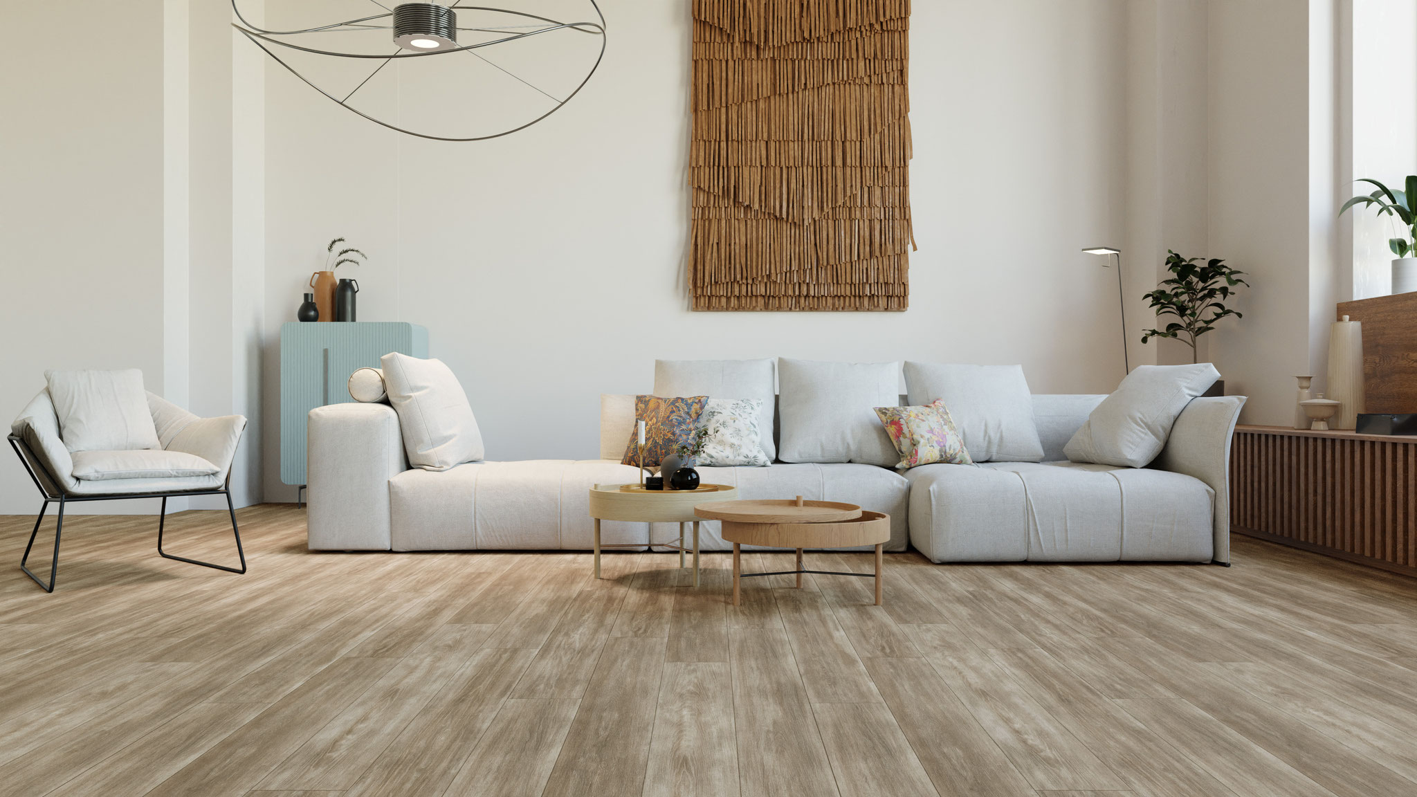 Paramount Flooring Timbrcore Riverton: Woodbridge 8mm Laminate TCUB0802 Room Scene