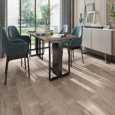 Paramount Bliss Dry Back: Garden Stone 7" x 48" Vinyl Plank DB109 Room Scene