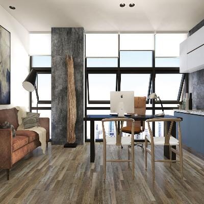 Paramount Bliss Dry Back: Eagle Rock 7" x 48" Vinyl Plank DB115 Room Scene