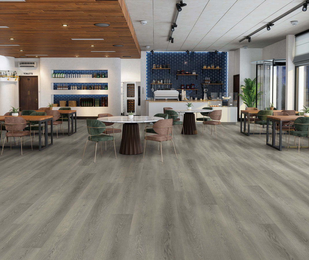 Paramount Bliss 5.0: Vermillion 9" x 60" Waterproof Vinyl Plank PA5MM30 Room Scene