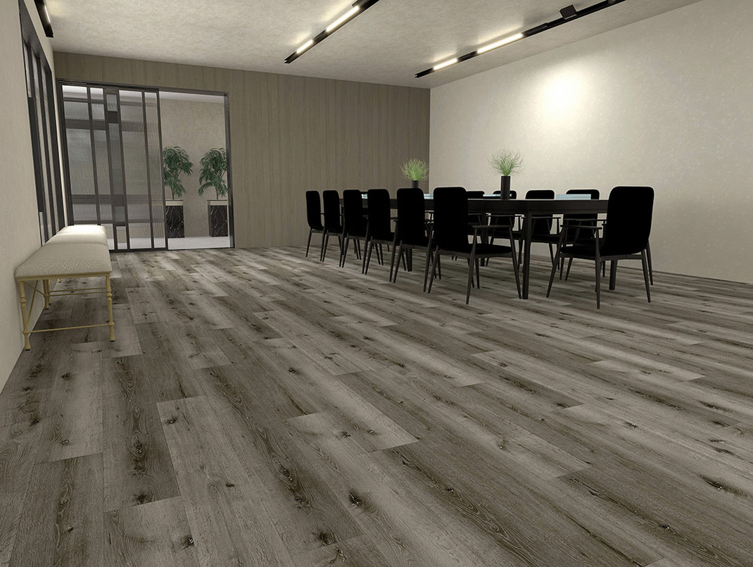 Paramount Bliss 5.0: Tamarack 9" x 60" Waterproof Vinyl Plank PA5MM31 Room Scene