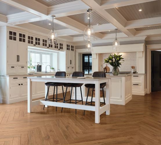 Karndean Art Select Glue Down: Lorenzo Warm Oak Woodplank Luxury Vinyl Plank RL51 Room Scene