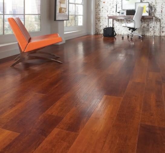 Karndean Art Select Rigid: Santina Cherry Luxury Vinyl Plank AKP-RL07 Room Scene