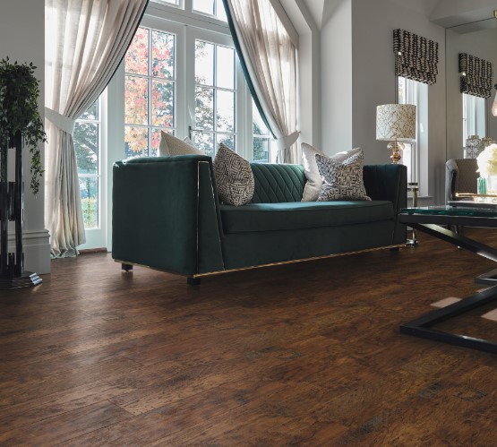 Karndean Art Select Rigid: Hickory Peppercorn Luxury Vinyl Plank AKP-EW02 Room Scene