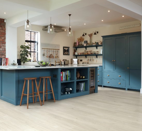 Karndean Art Select Rigid: Cotton Oak Luxury Vinyl Plank AKP-RL38 Room Scene