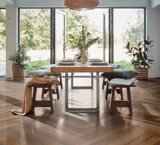 Karndean Art Select Rigid: Golden Kent Ash Luxury Vinyl Plank AKP-RL44 Room Scene