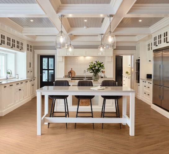 Karndean Art Select Rigid: Lorenzo Warm Oak Luxury Vinyl Plank AKP-RL51 Room Scene