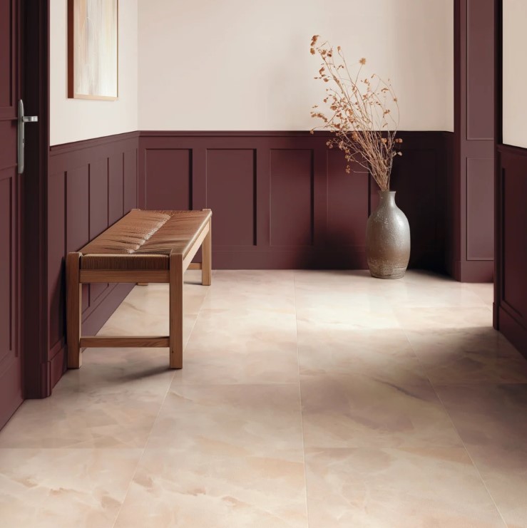 Karndean Art Select Glue Down: Rose Onyx Luxury Vinyl Tile LM36 Room Scene