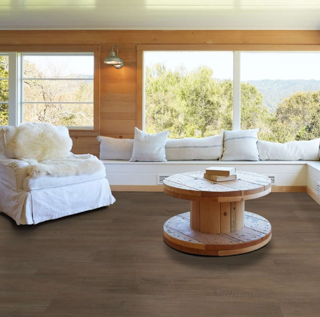 Shaw Endura Click Plus 12 Mil: Casual Comfort Luxury Enhanced Vinyl Plank 0736V 07294 Room Scene