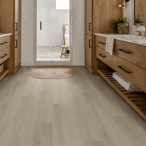 Tarkett EverGen Collection: Enduring Crush Luxury Vinyl Plank WP101 Room Scene