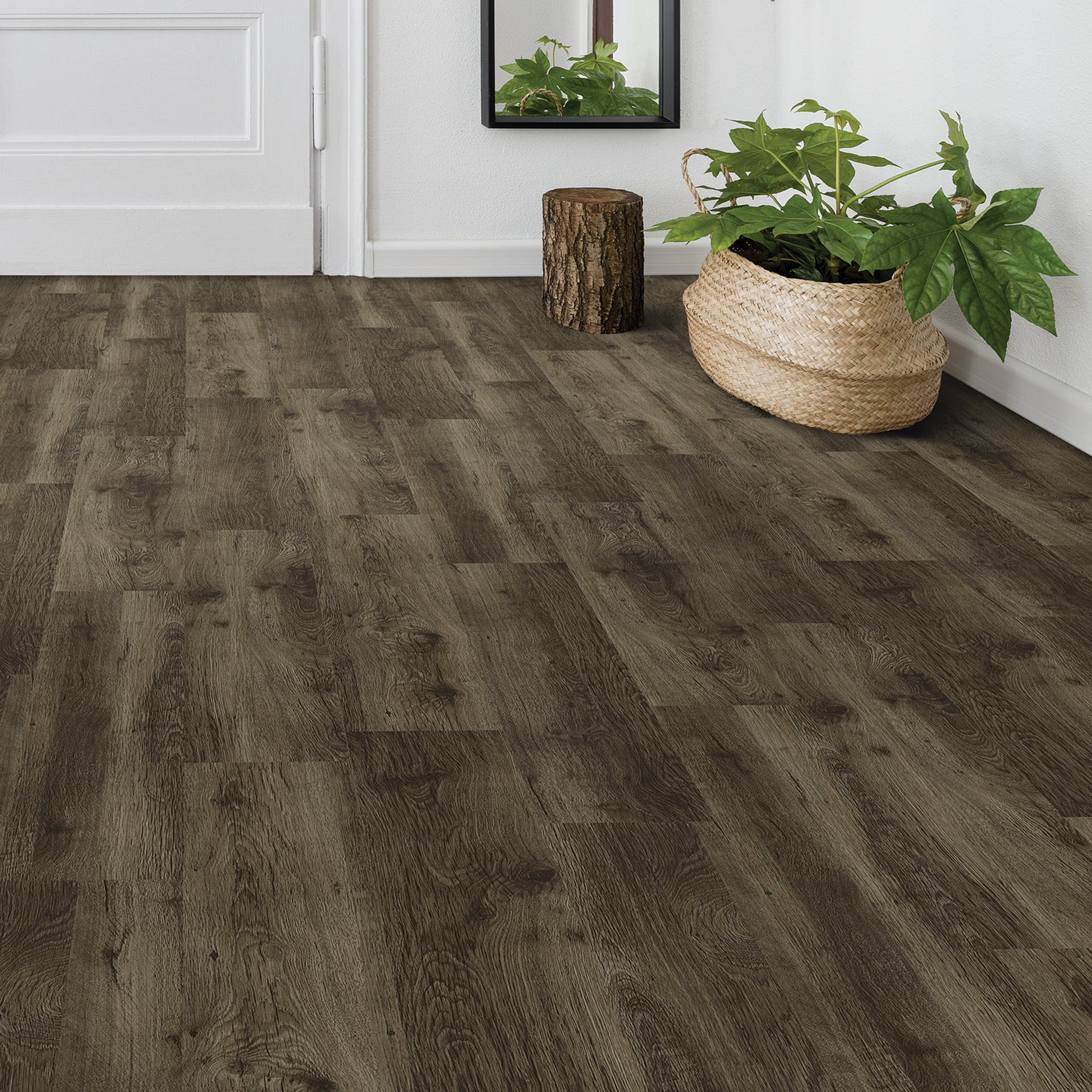 Tarkett InStudio Collection 12 MIL: White Oak Ironsides Luxury Vinyl Plank IN211-12 Room Scene