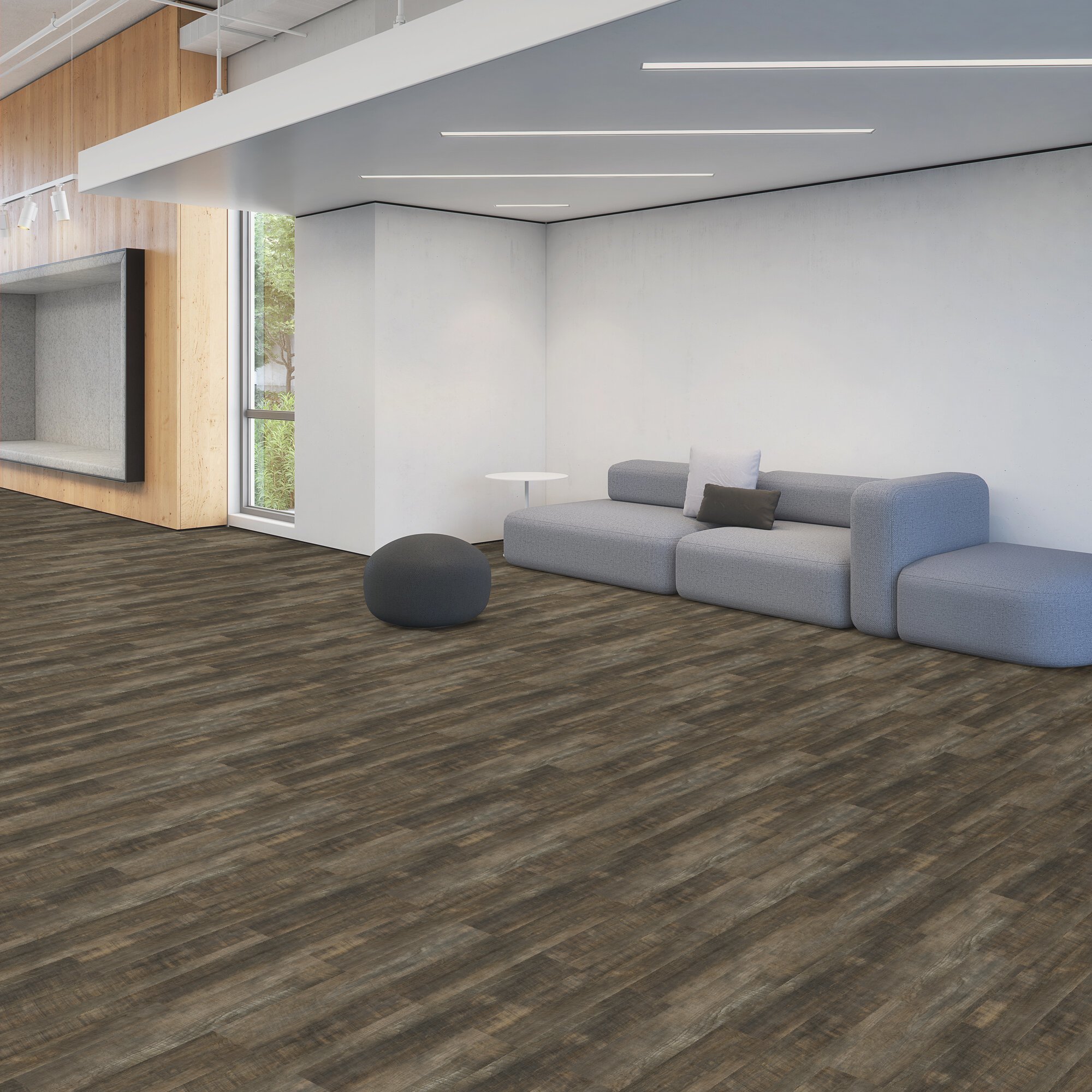 Patcraft Northridge: Cabin Timber 20 MIL Commercial Luxury Vinyl Plank I207V 02540 Room Scene