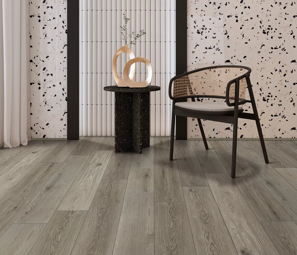 USFloors Coretec Pro Plus Enhanced: Sharpwell Oak Engineered Luxury Vinyl Plank with Cork Comfort VV492-08014 Room Scene