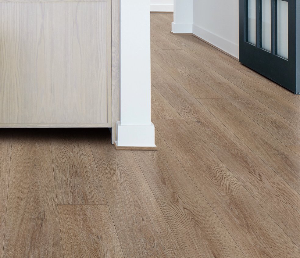 USFloors Coretec Originals Premium: Smoky Oak Engineered Luxury Vinyl Plank CR500-04057 Room Scene