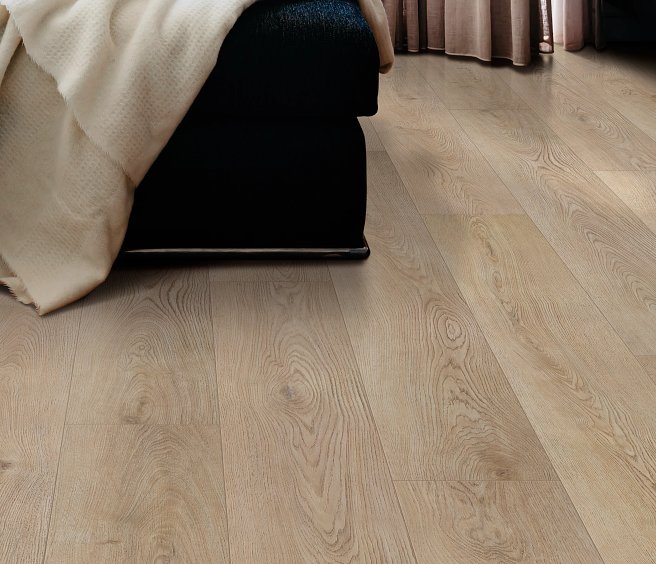 USFloors Coretec Originals Premium: Natural Linen Oak Engineered Luxury Vinyl Plank CR500-05079 Room Scene