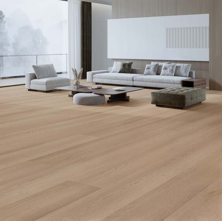 Casabella Laminate MauiMtn XL: Ukulele 9" x 60" Waterproof Laminate Plank with Attached Pad CBLSN577UKP Room Scene