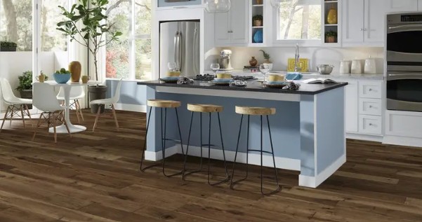 Mannington Maison Triumph Collection: Bronze 9/16" x 7" Engineered Hardwood TRP07BRZE1  Room Scene