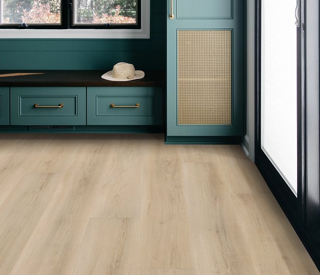 USFloors Coretec Originals Enhanced: Ivory Lace Pecan Engineered Luxury Vinyl Plank CR501-05084 Room Scene