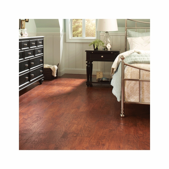 Karndean Art Select Glue Down: Hickory Cinnamon Hand Crafted Wood Luxury Vinyl Plank EW05 Room Scene