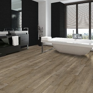 Mohawk Discovery Ridge Collection: Rustic Taupe 6" x 48" Luxury Vinyl Plank DRS21-860 Room Scene