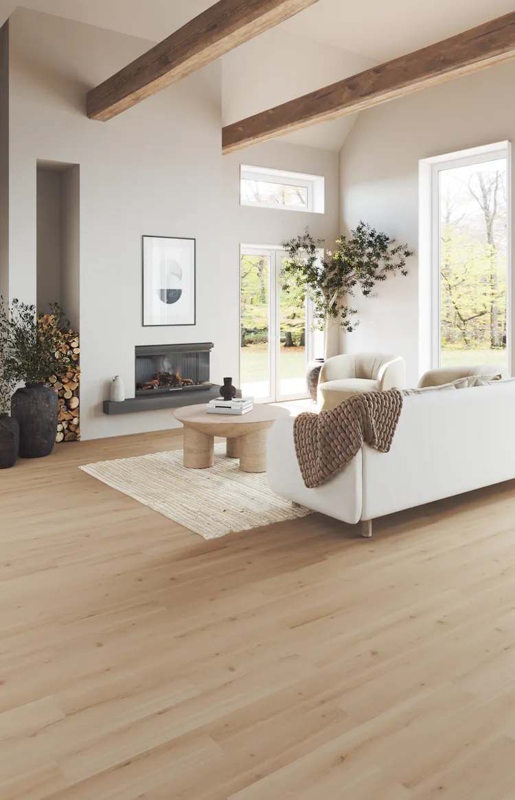 Mannington Adura Rigid Luxury Vinyl Plank: Swiss Oak Almond RGP740V Room Scene