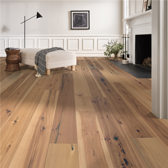 Anderson Tuftex Hardwood Imperial Pecan: Harvest 1/2" x 7.5" Engineered Hardwood AA828-11063 Room Scene
