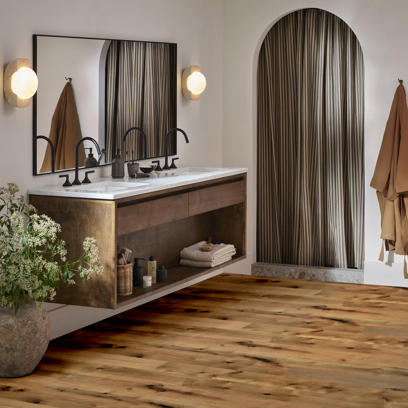 Anderson Tuftex Hardwood Transcendence: Absolute 9/16" x 7.5" Engineered Hardwood AA806-11074 Room Scene