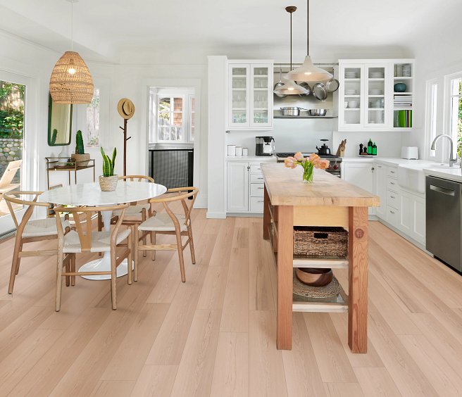 USFloors Coretec Plus Premium XL: Grande Soft Bourbon Maple Engineered Luxury Vinyl Plank VV662-04065 Room Scene