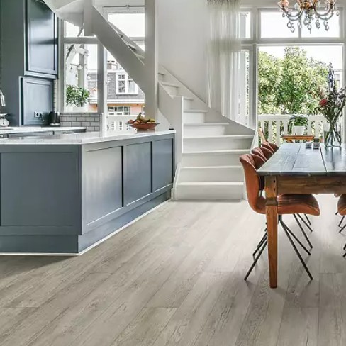 Mohawk SOLIDTECH Poppy Reserve Collection: Helena Waterproof Luxury Vinyl Tile SDP06-916 Room Scene