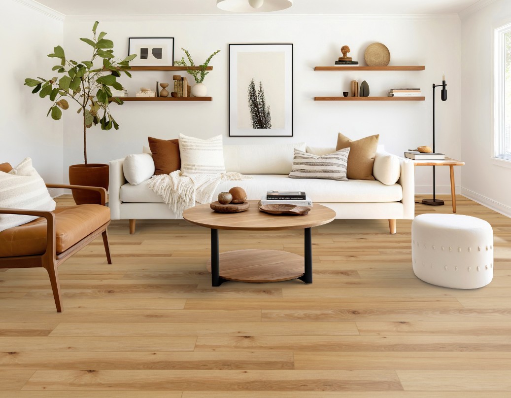 Stanton Natural Beauty 4: Au Naturel Ash Decorative Waterproof Flooring 80601 Room Scene