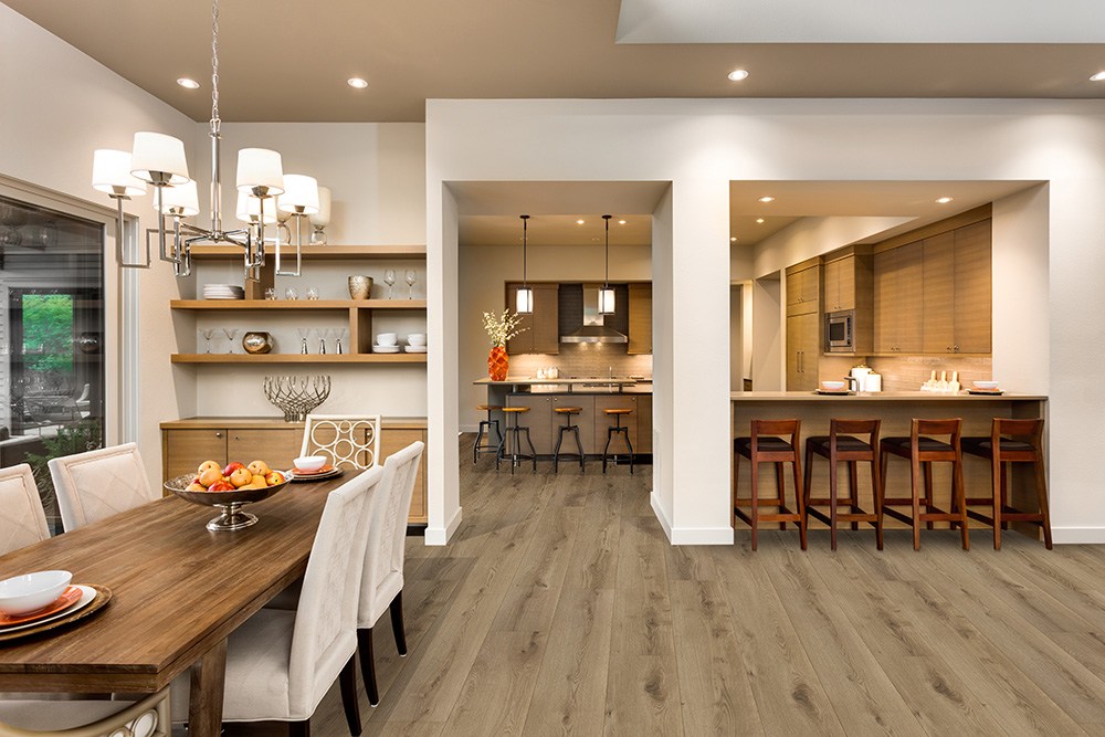 Casabella Heartland: Aurora 9" x 60" Waterproof Luxury Vinyl Plank CBVGEM592  Room Scene
