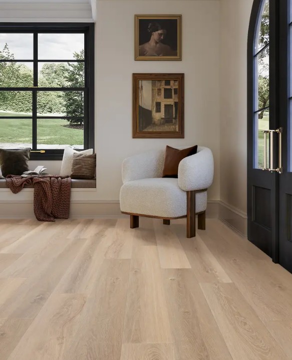 Mannington Restoration Collection: Everest Glacier 12mm Waterproof Laminate 31102 Room Scene