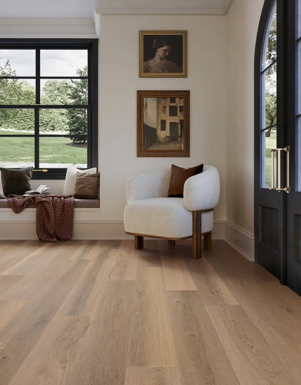 Mannington Restoration Collection: Everest Slope 12mm Waterproof Laminate 31103 Room Scene