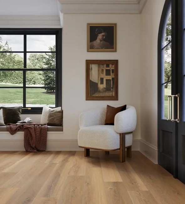 Mannington Restoration Collection: Everest Trail 12mm Waterproof Laminate 31105 Room Scene