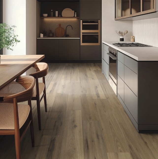 Karndean Opus Glue Down: Steen Oak Luxury Vinyl Plank WP426 Room Scene