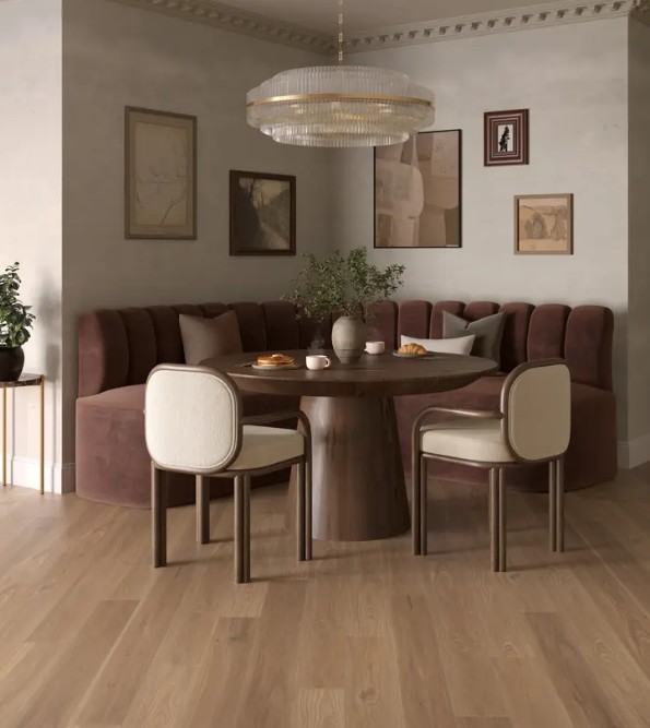 Mannington Adura Max Collection Water Proof Luxury Vinyl Plank: Noble Oak Acorn MPB821 Room Scene